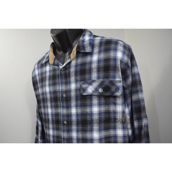 Legendary Whitetails Other - Legendary Whitetails Buck Camp Flannel Shirt Plaid Long Sleeve Button Up Mens XL
